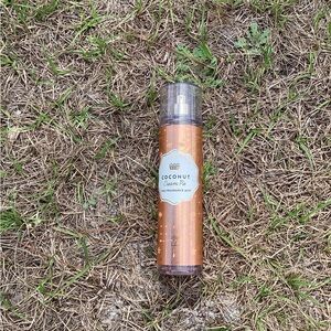 Bath & Body Works Coconut Cream Pie Bronze Metallic Fragrance Mist Bottle